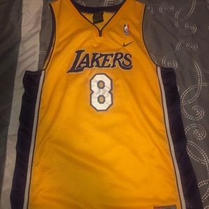 Vintage Kobe Bryant Number 8 Lakers Jersey